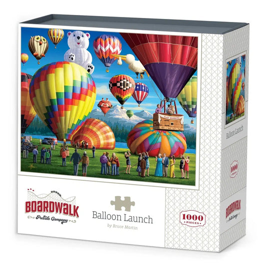 Balloon Launch 1000 Piece Jigsaw Puzzle Boardwalk