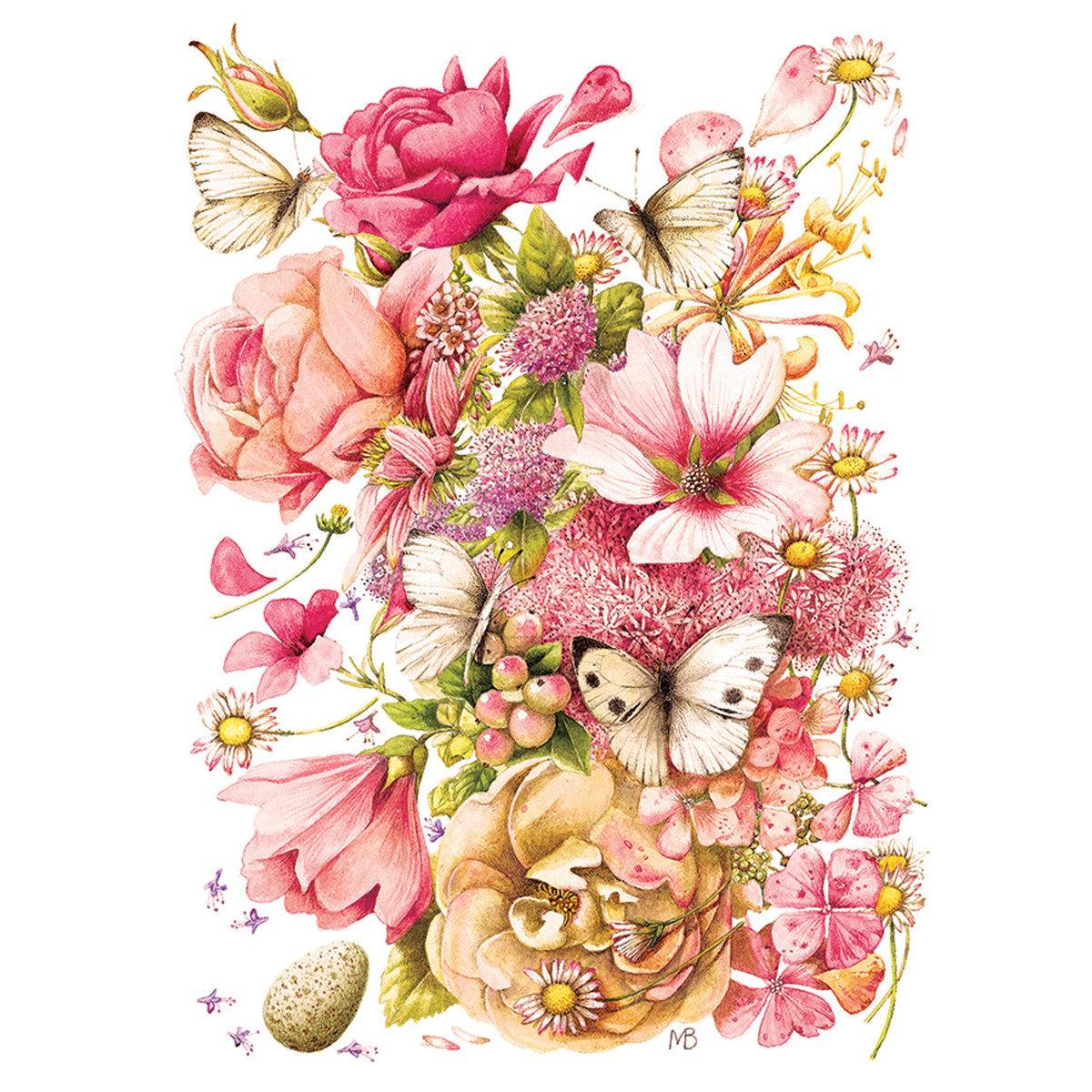 Bastin Bouquet 1000 Piece Jigsaw Puzzle Cobble Hill