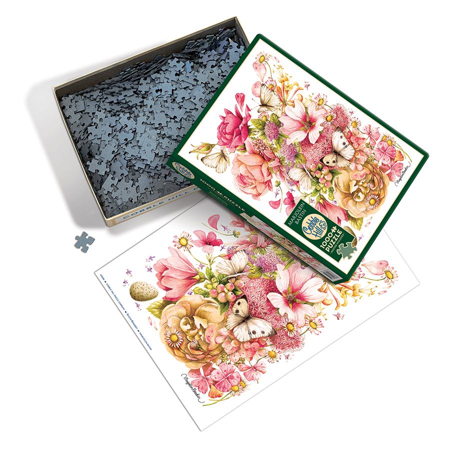 Bastin Bouquet 1000 Piece Jigsaw Puzzle Cobble Hill