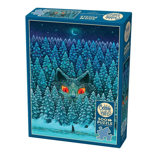 Be Wary the Silent Night 500 Piece Jigsaw Puzzle Cobble Hill