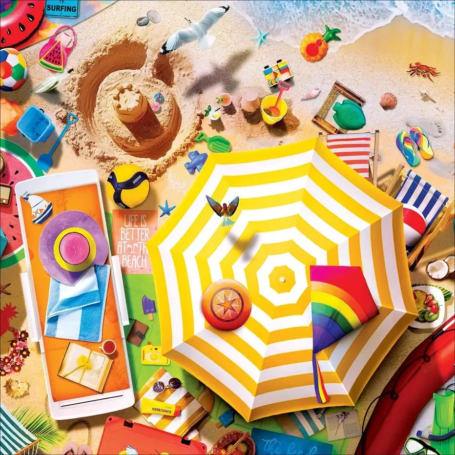 Beach 100 Piece Mini Jigsaw Puzzle MasterPieces