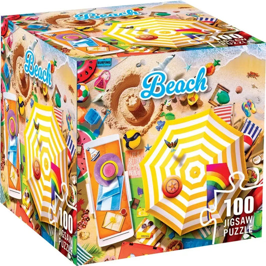 Beach 100 Piece Mini Jigsaw Puzzle MasterPieces