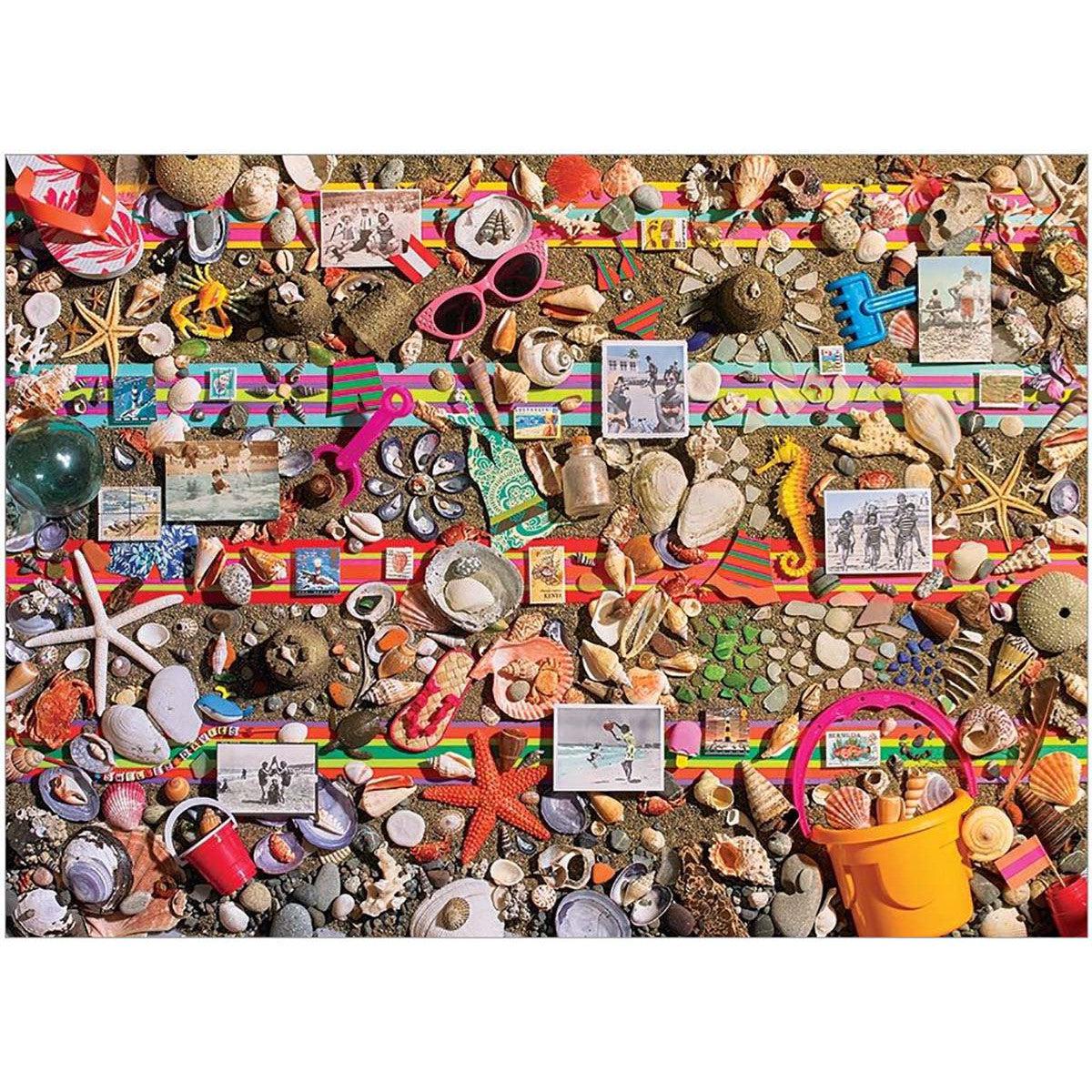 Beach Scene 1000 Piece Jigsaw Puzzle Cobble Hill