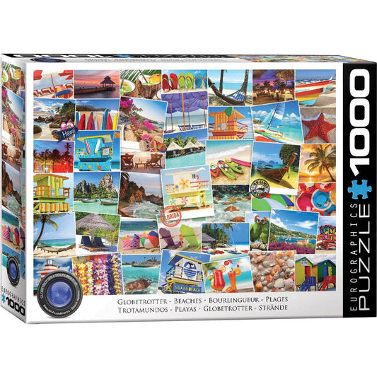 Beaches Globetrotter 1000 Piece Jigsaw Puzzle Eurographics