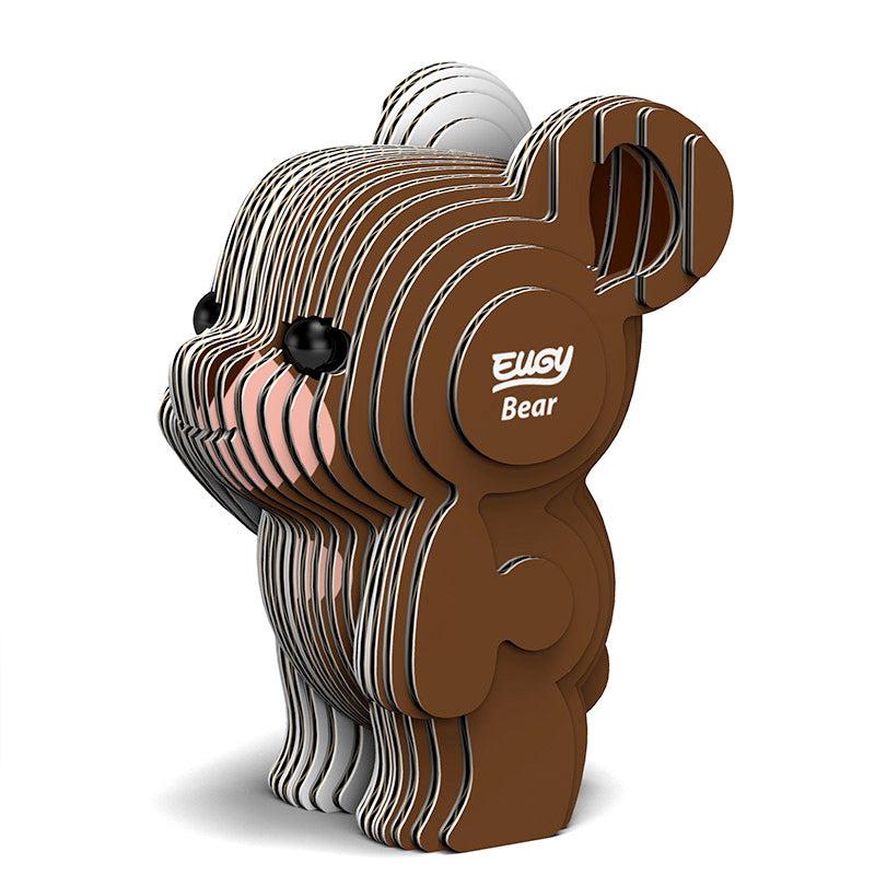 Bear 3D Cardboard Model Kit Eugy