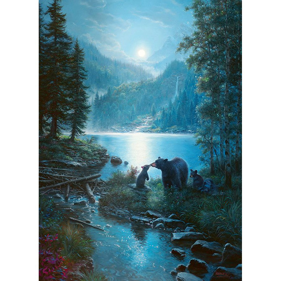 Bear Night 1000 Piece Jigsaw Puzzle Cobble Hill