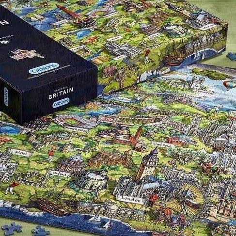 Beautiful Britain 1000 Piece Jigsaw Puzzle Gibsons