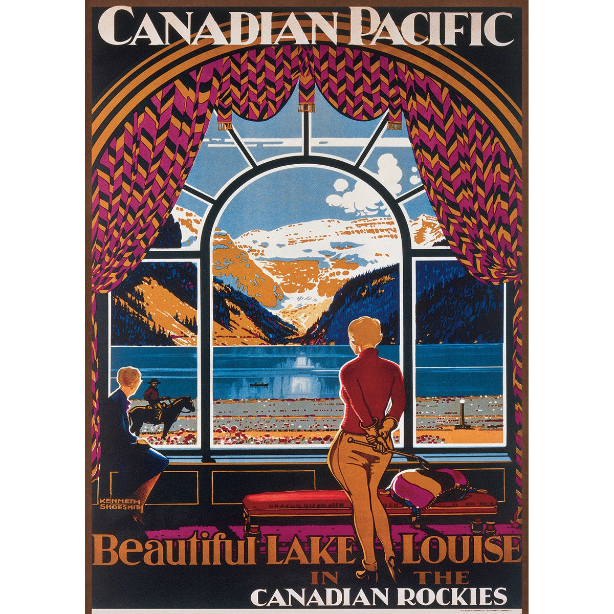 Beautiful Lake Louise 1000 Piece Jigsaw Puzzle Eurographics