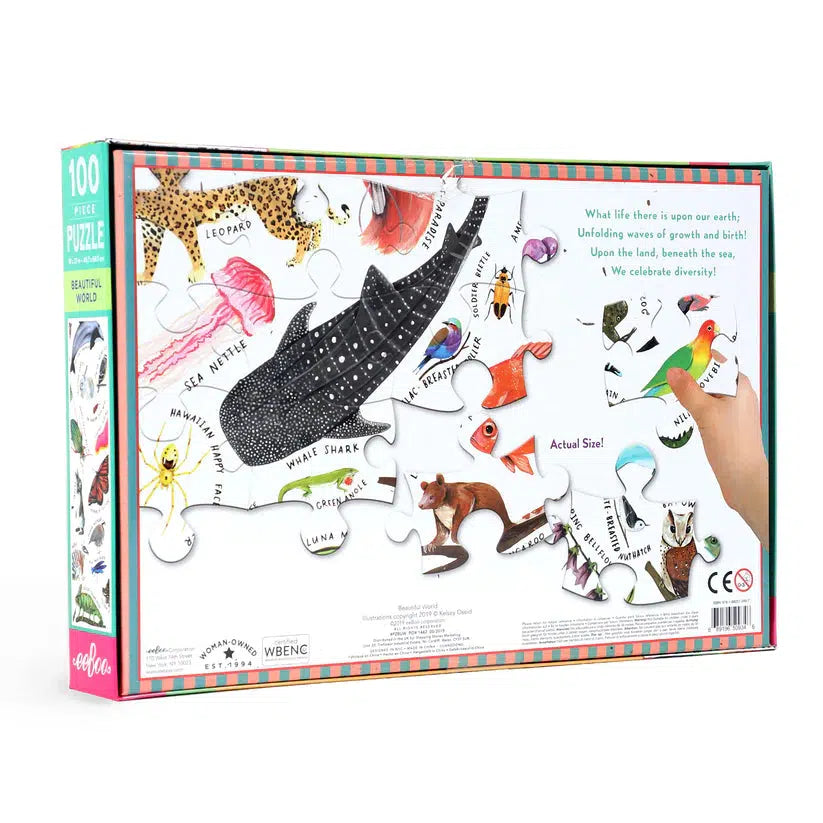 Beautiful World 100 Piece Jigsaw Puzzle eeBoo