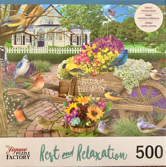 Bed & Breakfast Rest & Relax 500 Piece Jigsaw Puzzle Leap Year