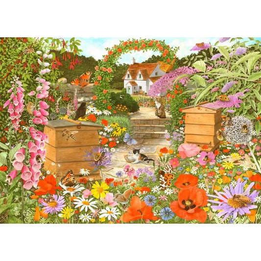 Bee Happy 1000 Piece Jigsaw Puzzle HOP