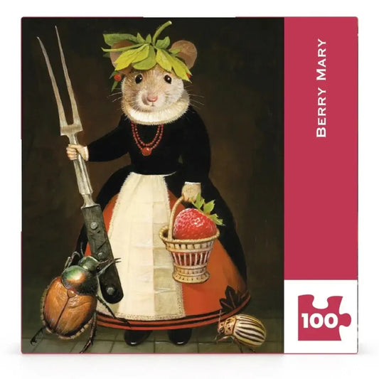 Berry Mary by Bill Mayer 100 Piece Mini Jigsaw Puzzle NYPC