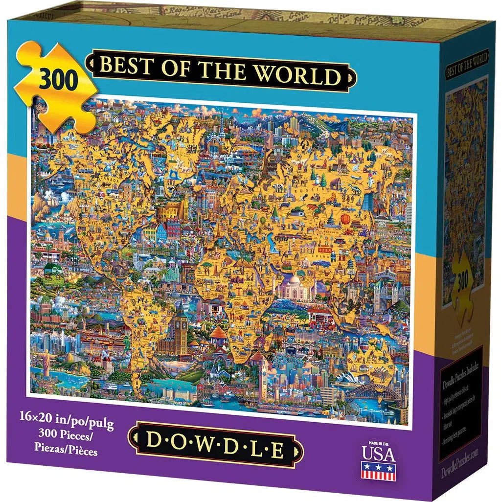 Best of the World 300 Piece Jigsaw Puzzle Dowdle