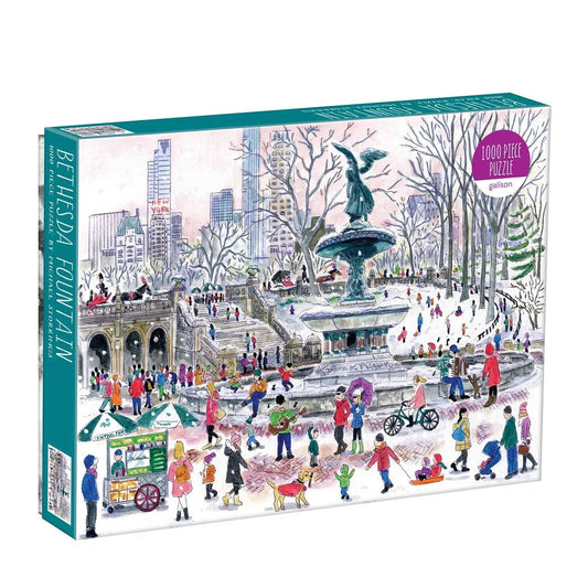 Bethesda Fountain 1000 Piece Jigsaw Puzzle Galison