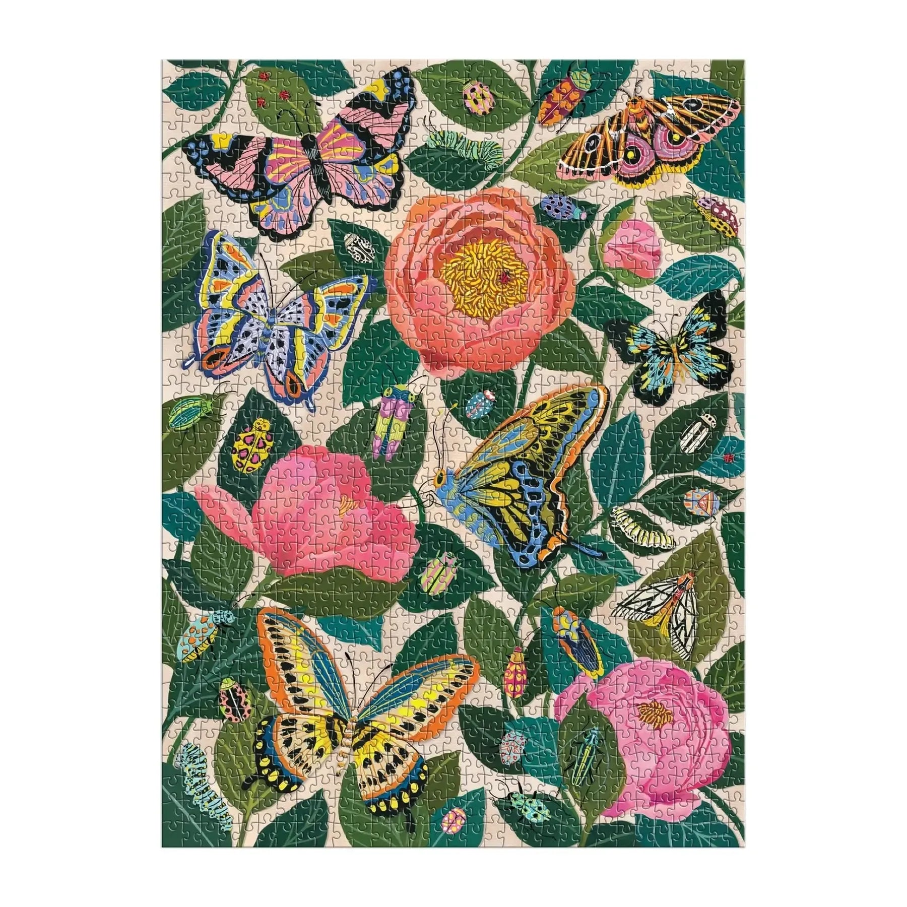 Between the Blooms 1000 Piece Jigsaw Puzzle Galison