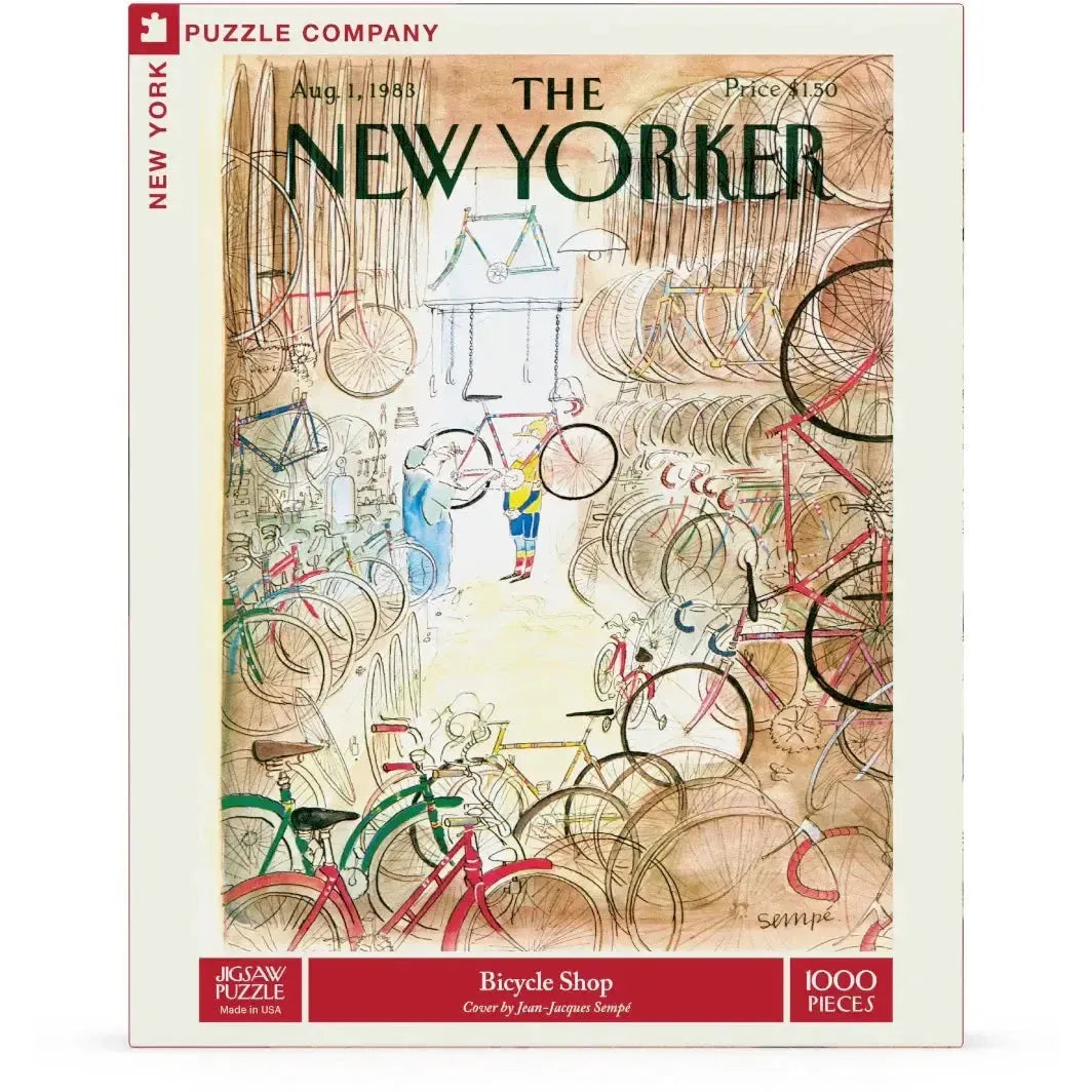 Bicycle Shop 1000 Piece Jigsaw Puzzle NYPC