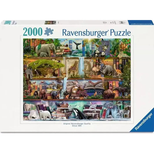 Big Animal World 2000 Piece Jigsaw Puzzle Ravensburger