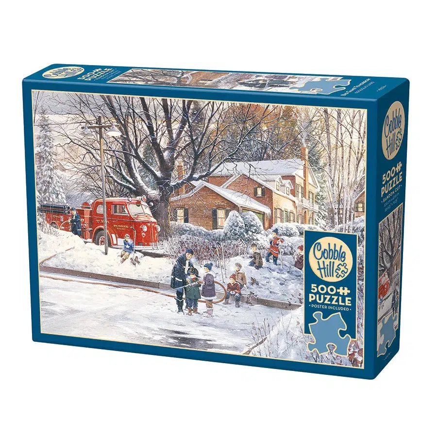 Big Game Tomorrow 500 Piece Jigsaw Puzzle Cobble Hill