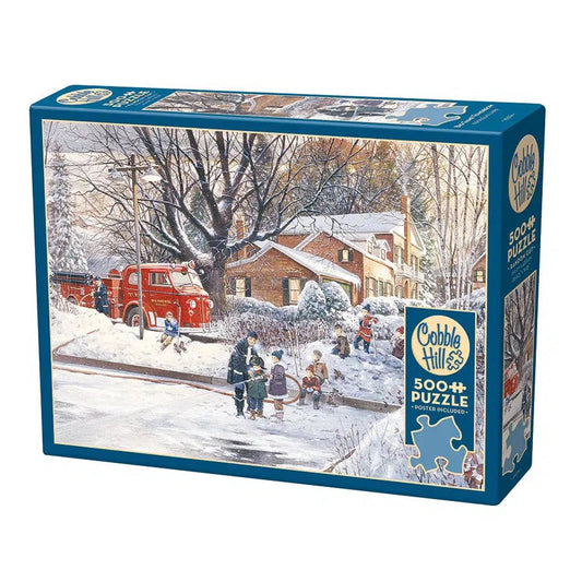 Big Game Tomorrow 500 Piece Jigsaw Puzzle Cobble Hill