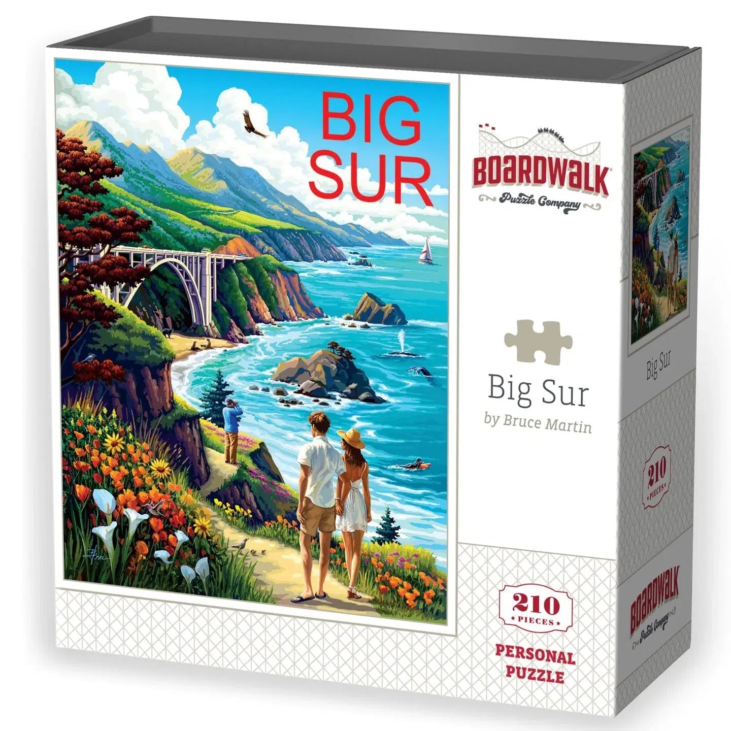 Big Sur 210 Piece Jigsaw Puzzle Boardwalk