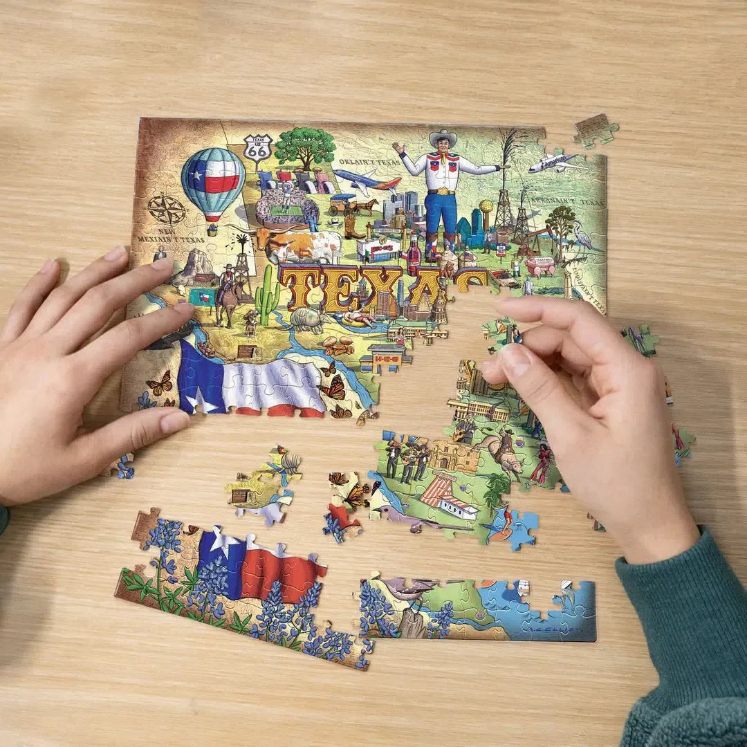 Big Texas 210 Piece Jigsaw Puzzle Boardwalk