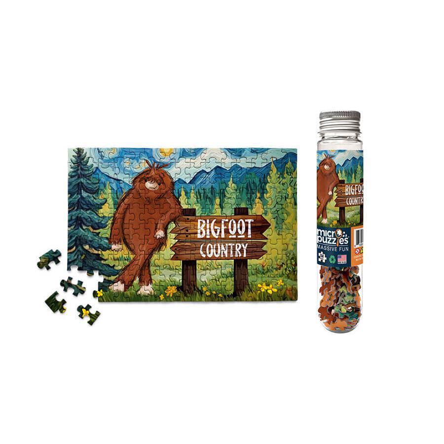 Bigfoot Country 150 Piece Mini Jigsaw Puzzle Micro Puzzles