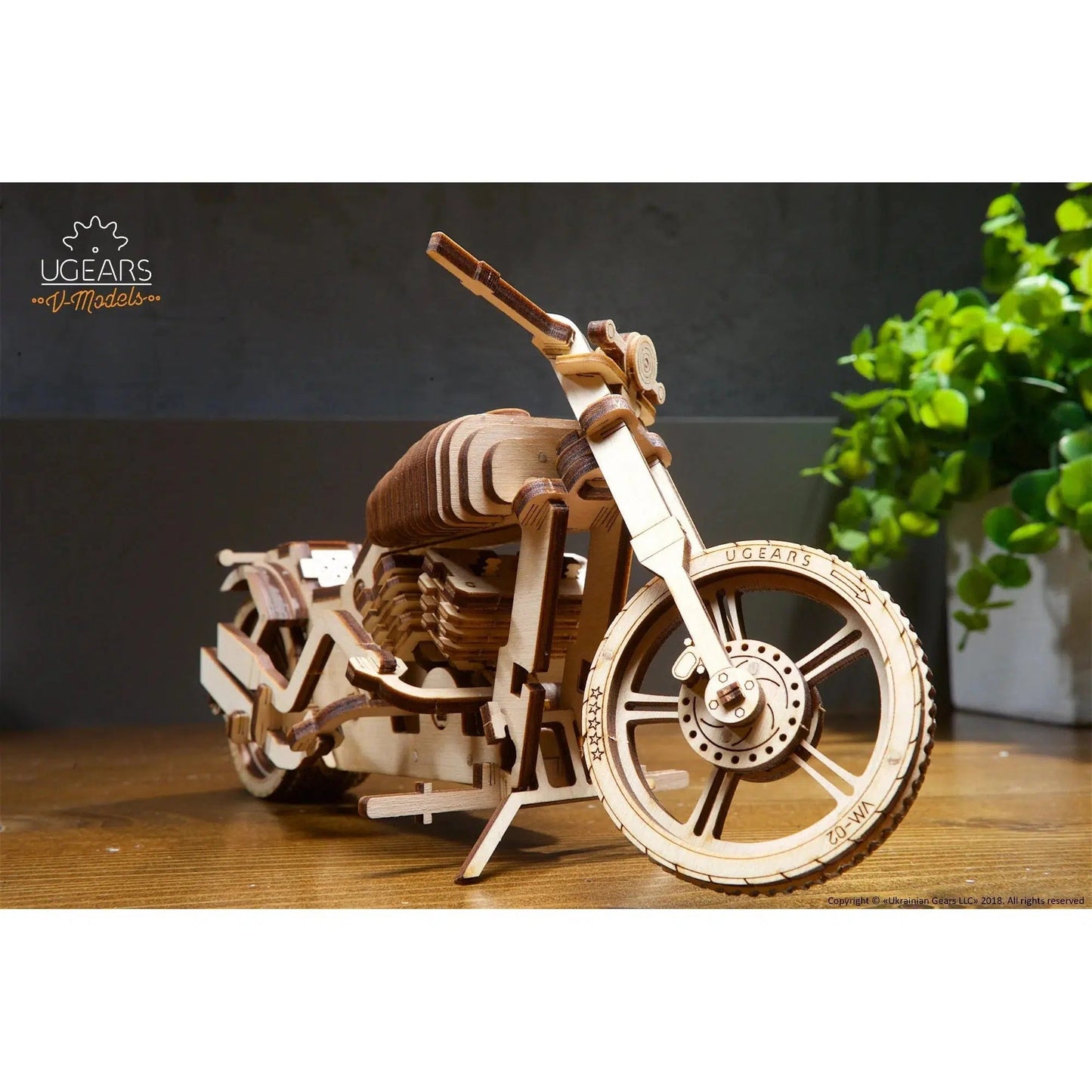 Bike VM-02 3D Wood Model Kit UGEARS