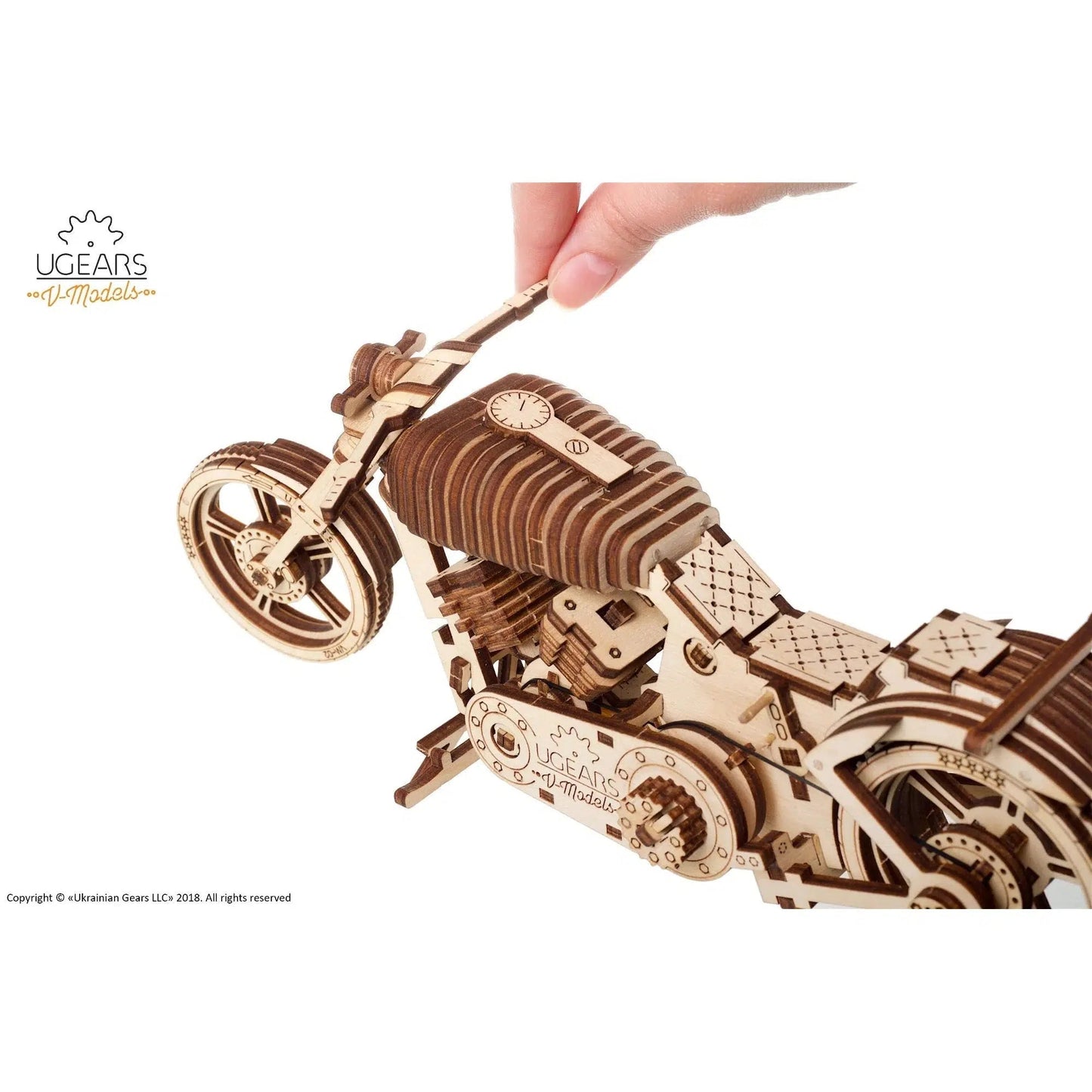 Bike VM-02 3D Wood Model Kit UGEARS