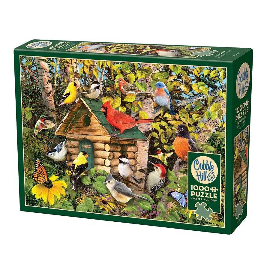 Bird Cabin 1000 Piece Jigsaw Puzzle Cobble Hill