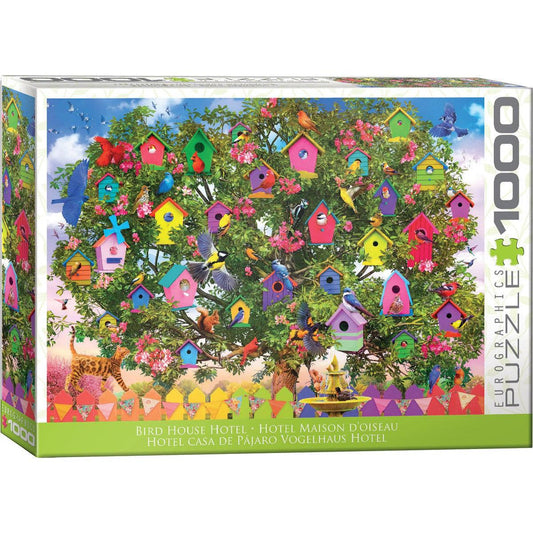 Bird House Hotel 1000 Piece Jigsaw Puzzle Eurographics