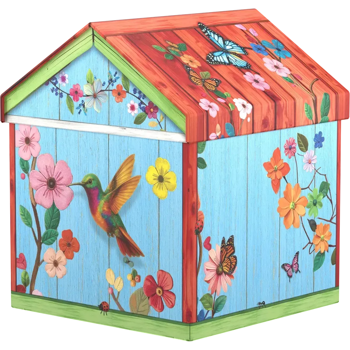 Birdhouse 550 Piece Jigsaw Puzzle in Tin Eurographics
