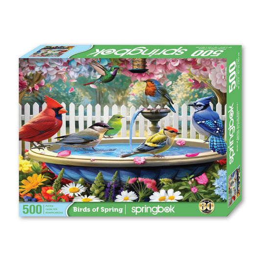 Birds of Spring 500 Piece Jigsaw Puzzle Springbok