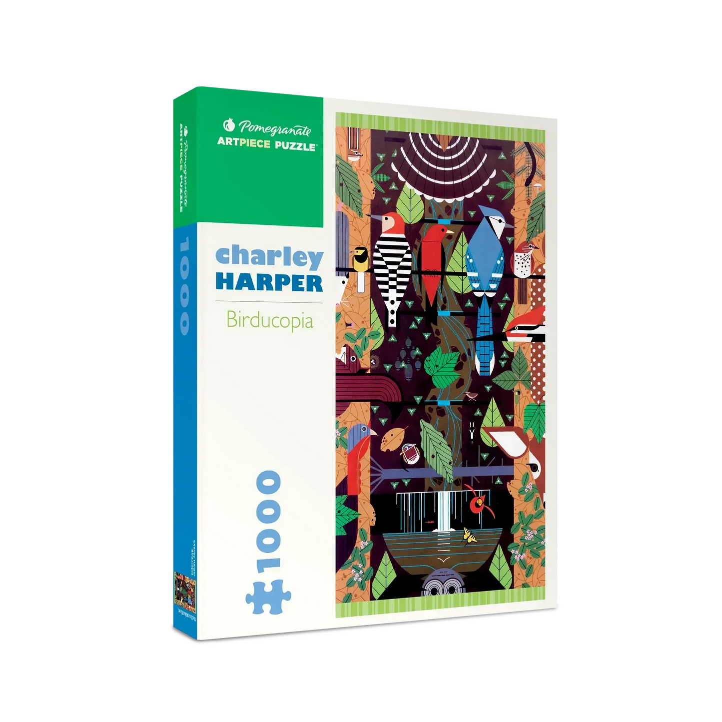 Birducopia 1000 Piece Jigsaw Puzzle Pomegranate