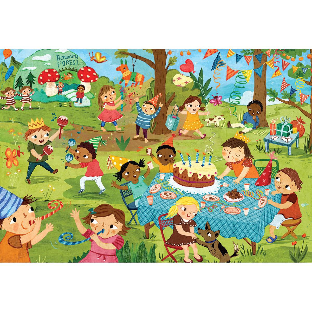 Birthday Party 60 Piece Jigsaw Puzzle Eurographics