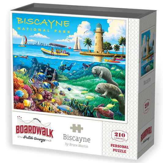 Biscayne National Park 210 Piece Jigsaw Puzzle Boardwalk