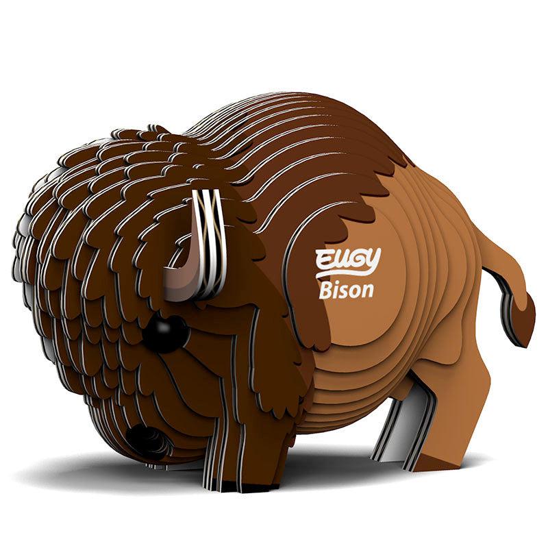 Bison 3D Cardboard Model Kit Eugy