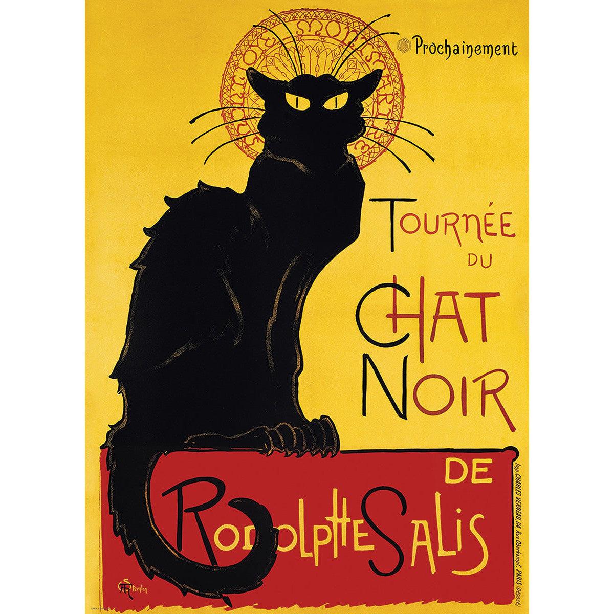 Black Cat (Le Chat Noir) 1000 Piece Jigsaw Puzzle Eurographics New