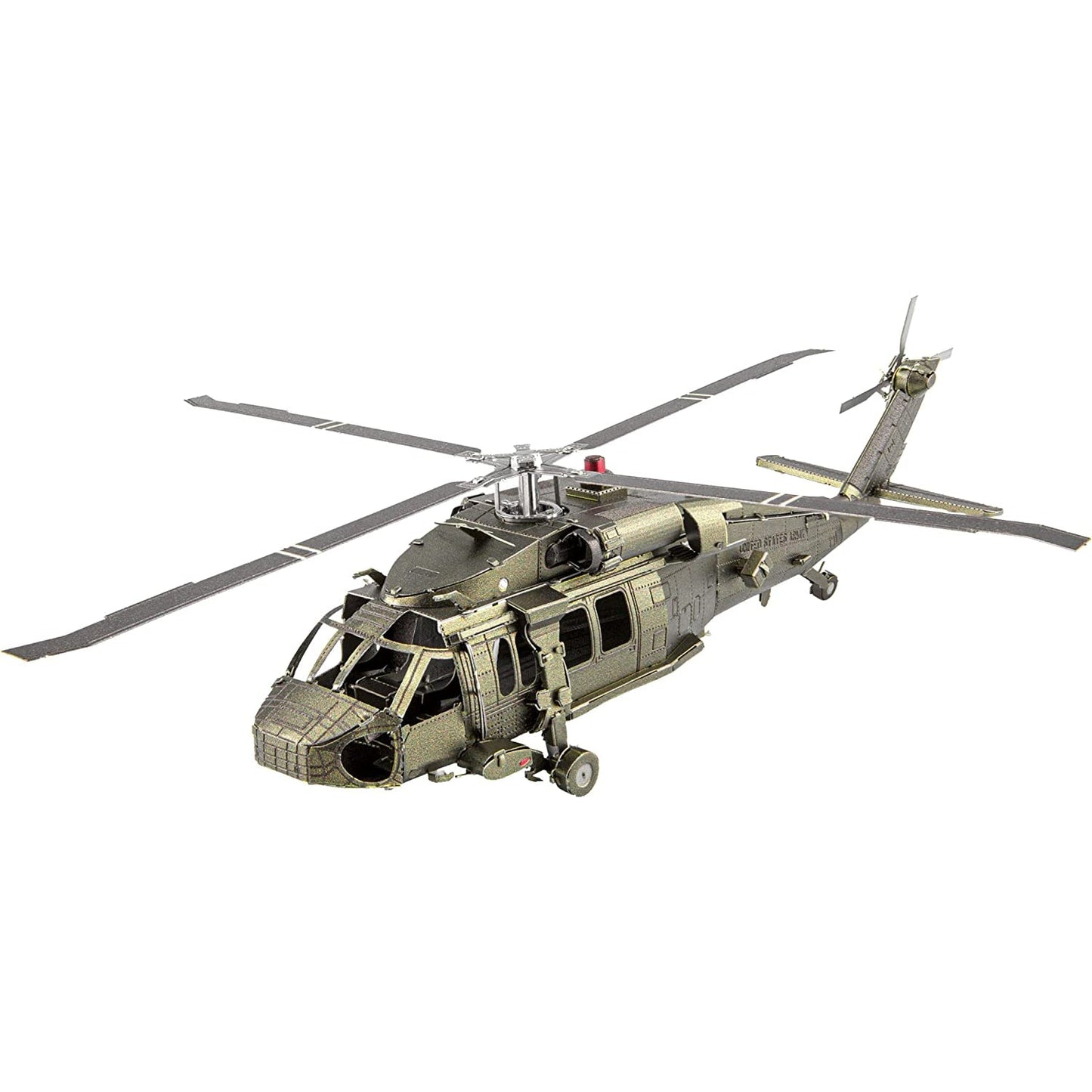 Black Hawk Helicopter 3D Steel Model Kit Metal Earth