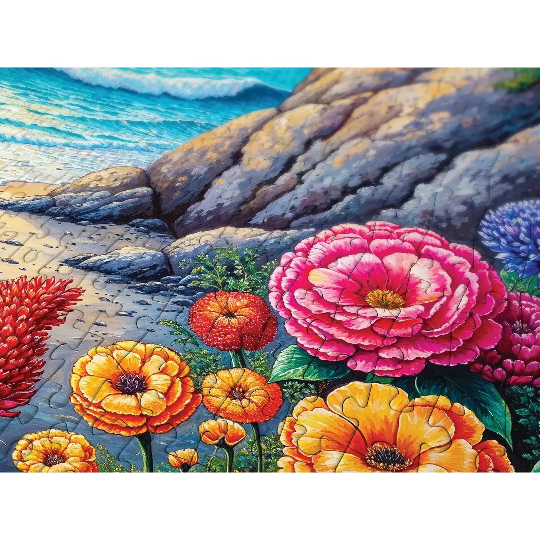 Blooming Coast 1000 Piece Jigsaw Puzzle Enjoy