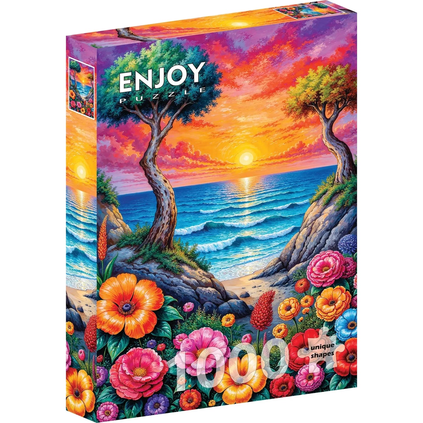 Blooming Coast 1000 Piece Jigsaw Puzzle Enjoy