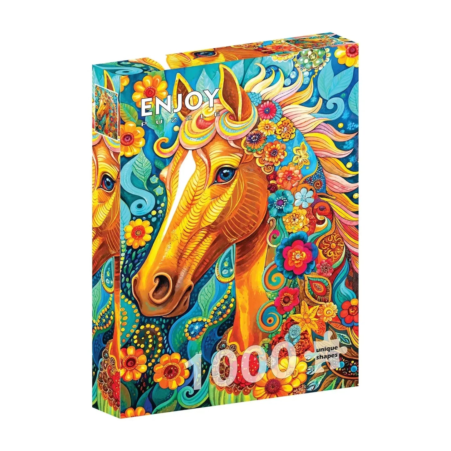 Blooming Mane 1000 Piece Jigsaw Puzzle Enjoy