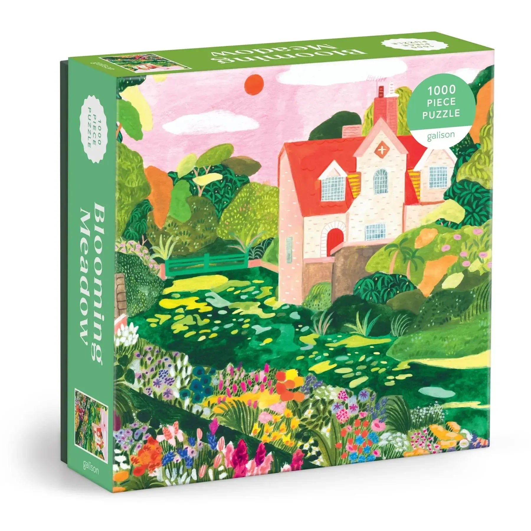 Blooming Meadow 1000 Piece Jigsaw Puzzle Galison