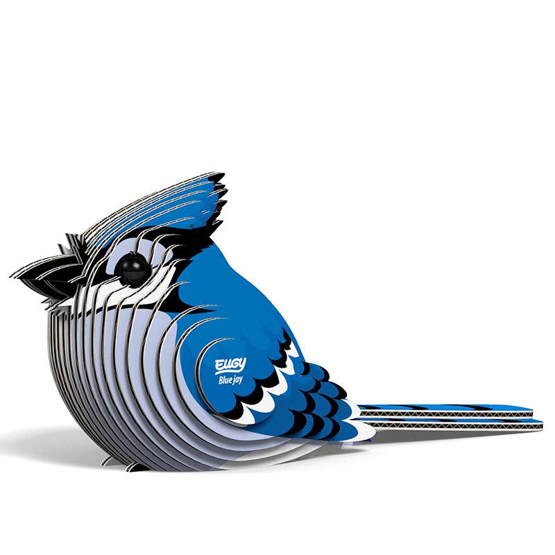 Blue Jay 3D Cardboard Model Kit Eugy