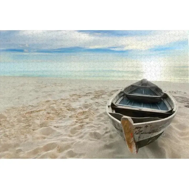 Boat On Beach 1000 Piece Jigsaw Puzzles Paper House