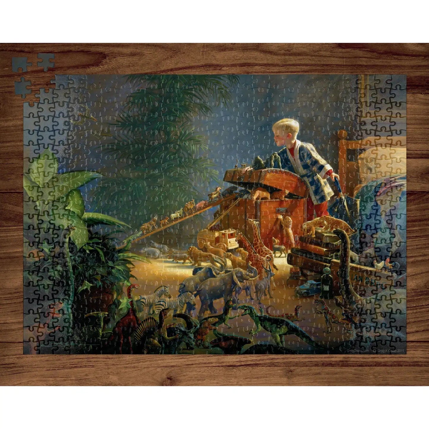 Bon Voyage 500 Piece Jigsaw Puzzle Story Guild