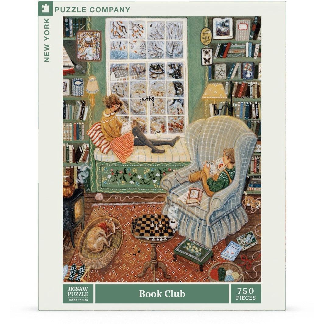 Book Club by Loré Pemberton 750 Piece Jigsaw Puzzle NYPC