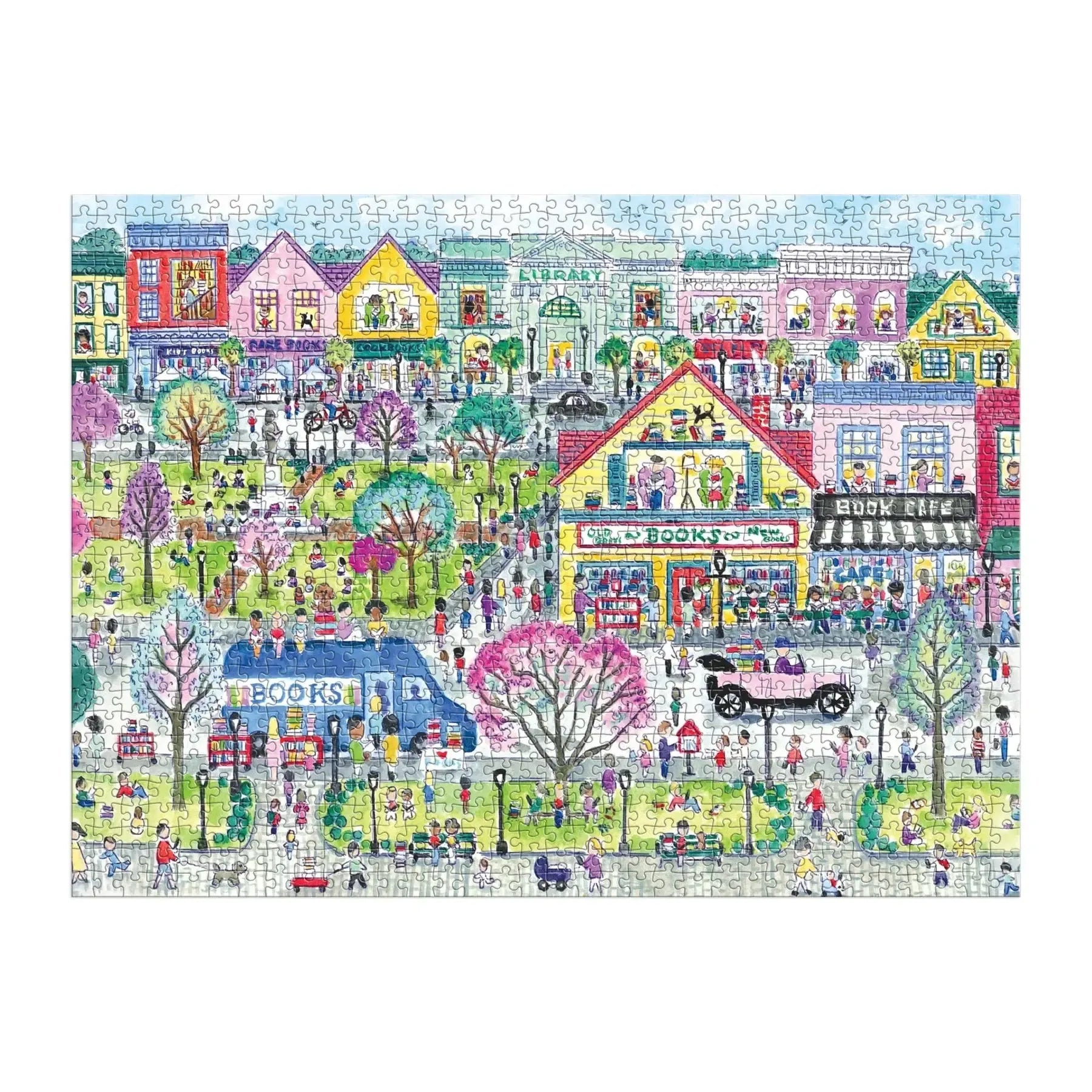Book Town 1000 Piece Jigsaw Puzzle Galison