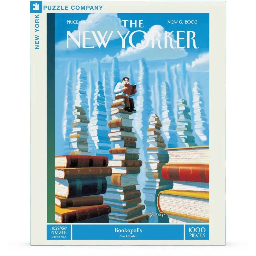 Bookopolis 1000 Piece Jigsaw Puzzle NYPC