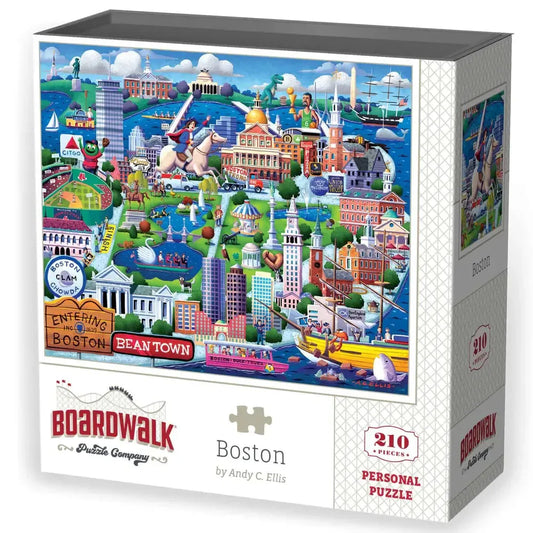Boston 210 Piece Jigsaw Puzzle Boardwalk