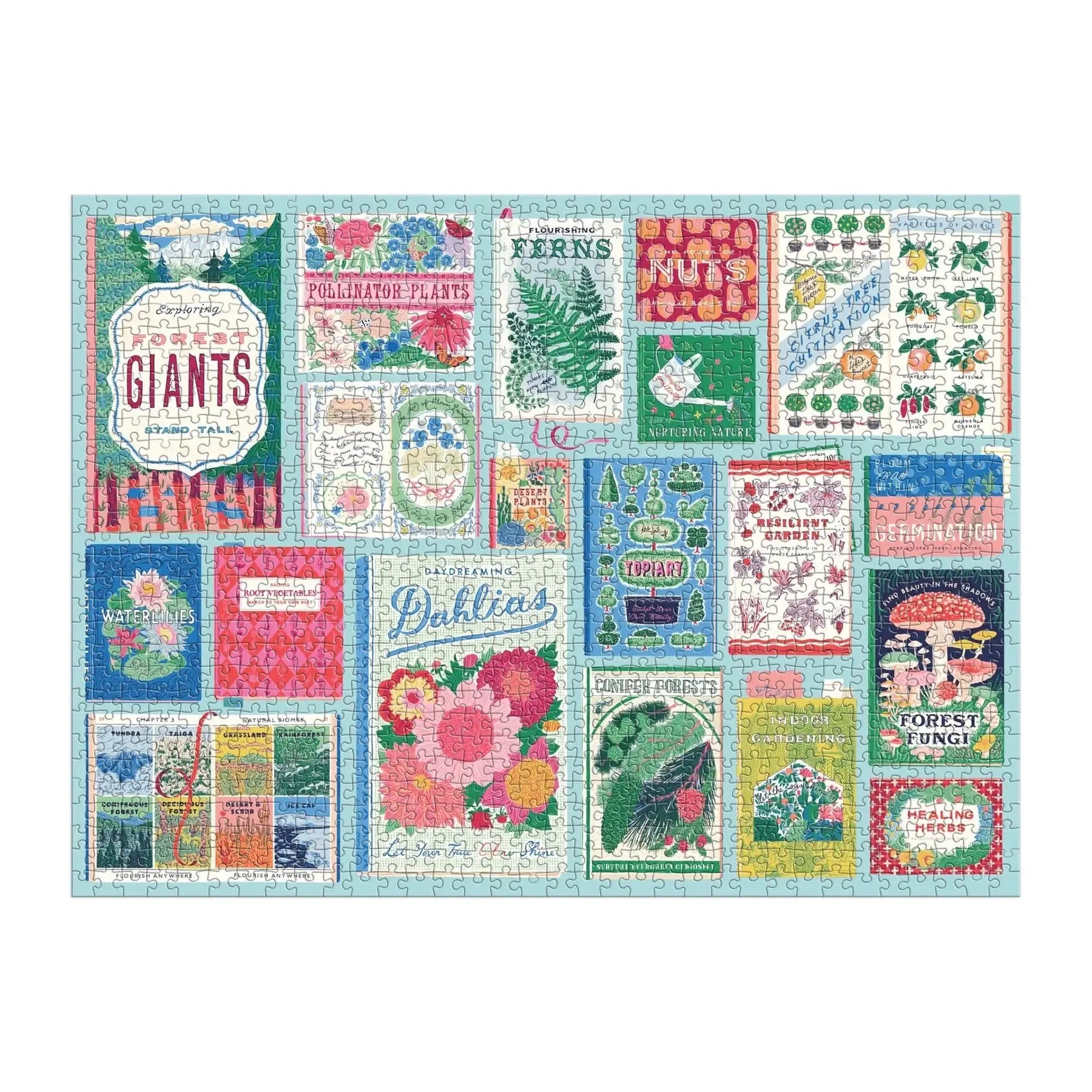 Botanist Bookshelf 1000 Piece Jigsaw Puzzle Galison